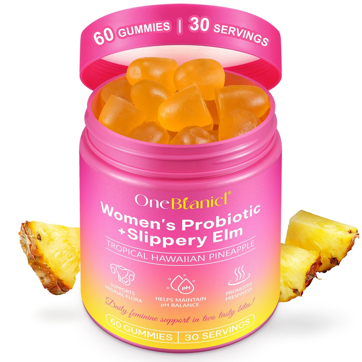 Women's Probiotic + Slippery Elm Gummies
