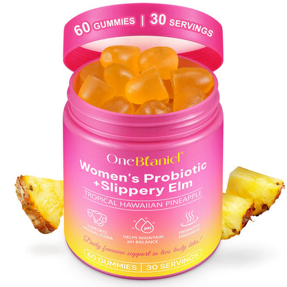 Women's Probiotic + Slippery Elm Gummies