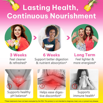 Women's Probiotic + Slippery Elm Gummies