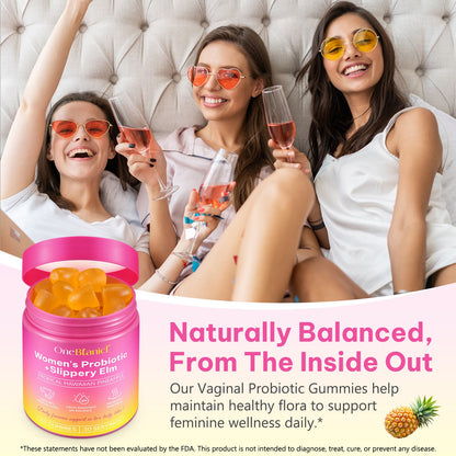 Women's Probiotic + Slippery Elm Gummies
